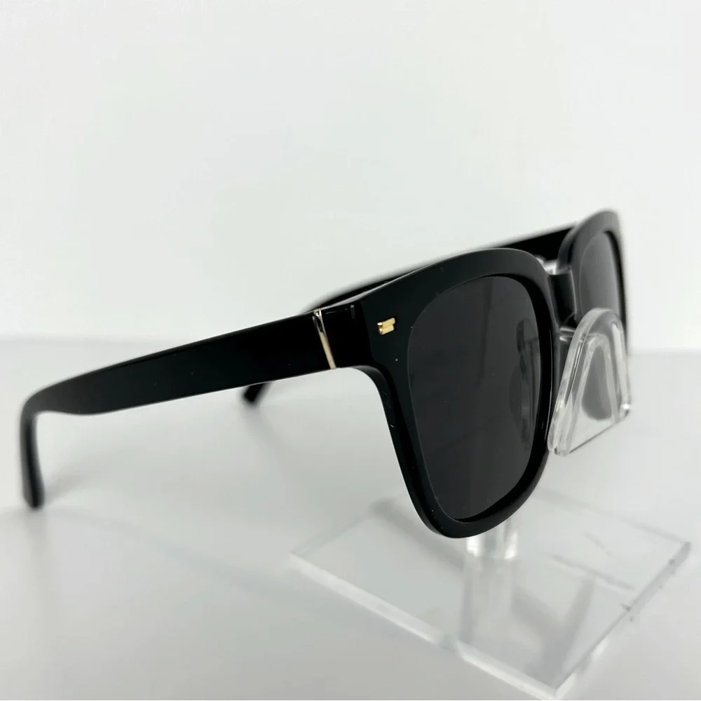 Sunglasses Women's Black Oversized Polarized Square Shades NEW